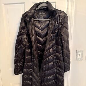 Calvin Klein Women's Quilted Black Puffer Jacket